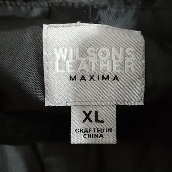 Wilsons Leather Maxima Black Suede Sleeveless Jumpsuit Size XL - Picture 8 of 8